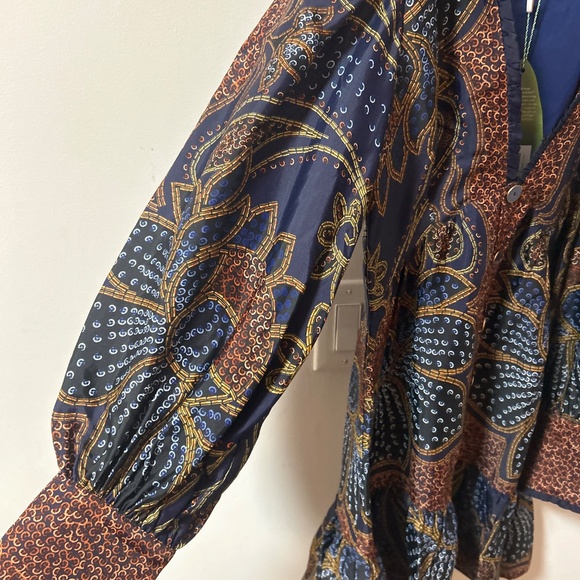 FARM Rio Multicolor Paisley Mini Dress - Picture 2 of 7